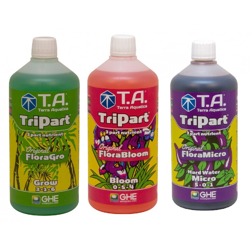 Starter kit tripart eau dure en litre