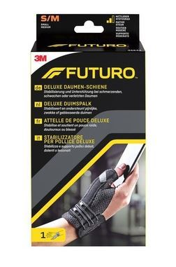 Futuro Deluxe duimspalk S/M zwart 1st
