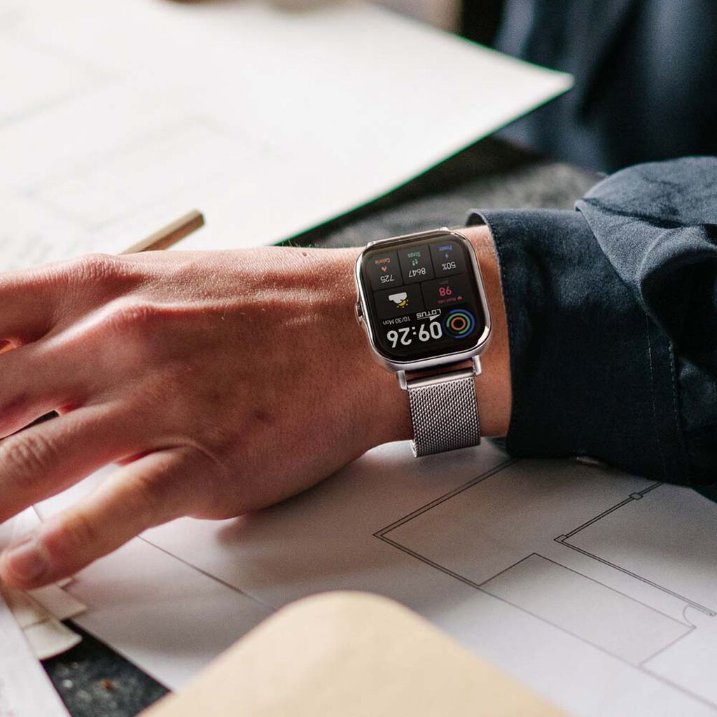 Coffret De Montre Connectée Lotus Smartwatch
