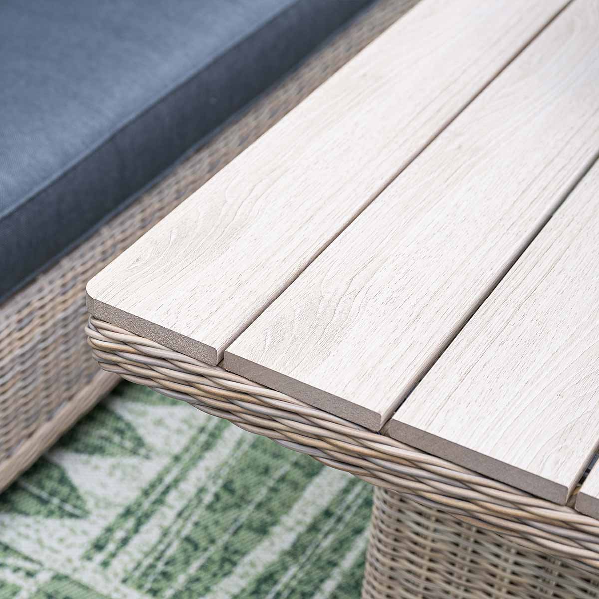 Garden Impressions Milwaukee 170x90 cm tafel -vintage willow
