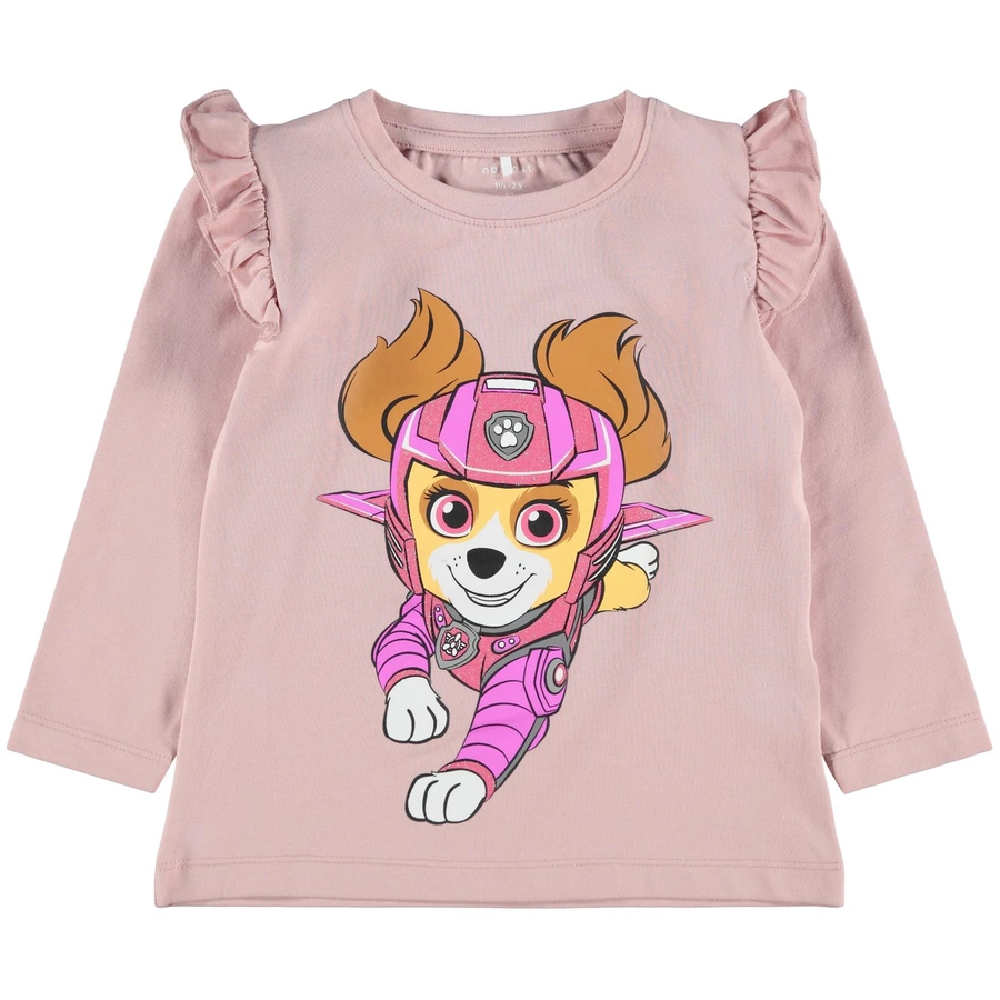 name it Langarmshirt Nmfpawpatrol Assa Pale Mauve