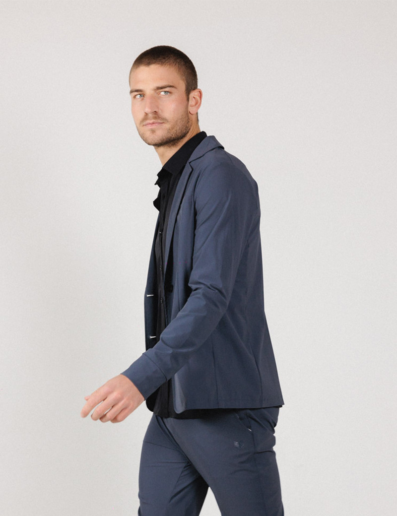 HBT BLAZER  ANDY  ANTHRACITE HOMME