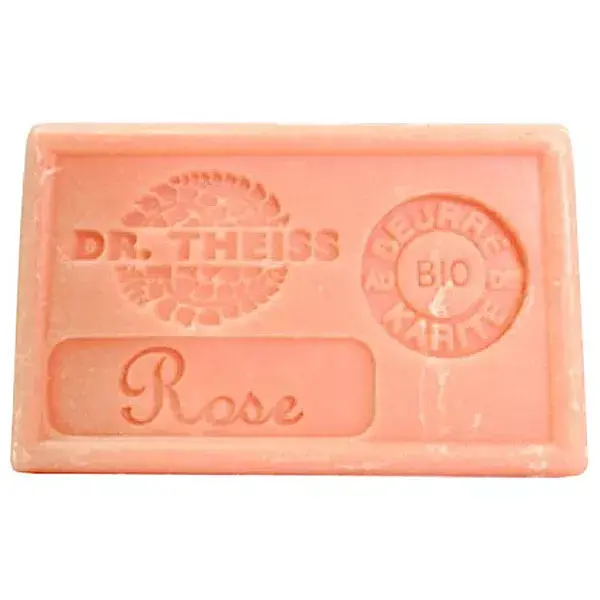 Sabonete Dr. Theiss Marseille - Rosa + Manteiga de Karité Orgânica 125g