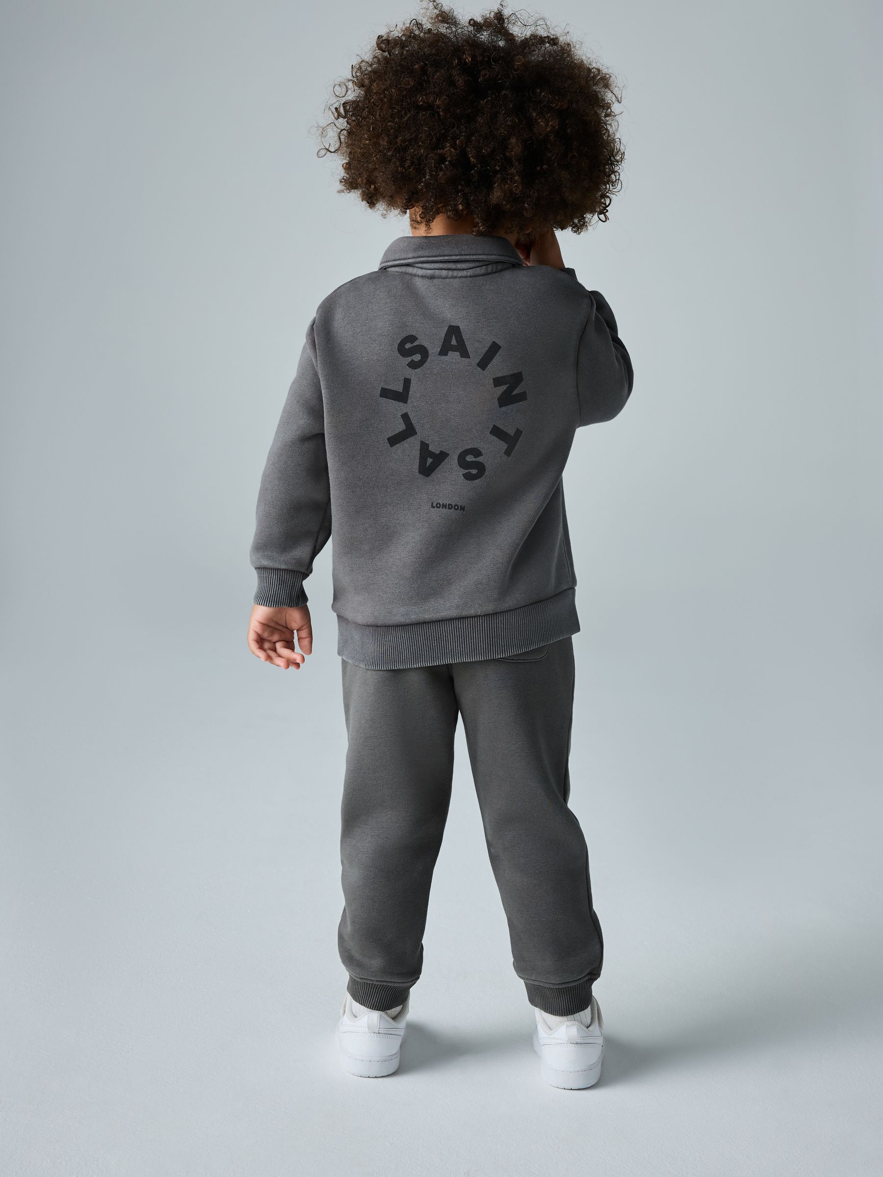 smALLSAINTS Tierra Sweat Polo and Joggers Younger Boys Set