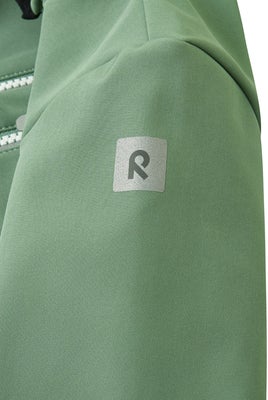 Reima Nurmes Softshelldress, Green Clay