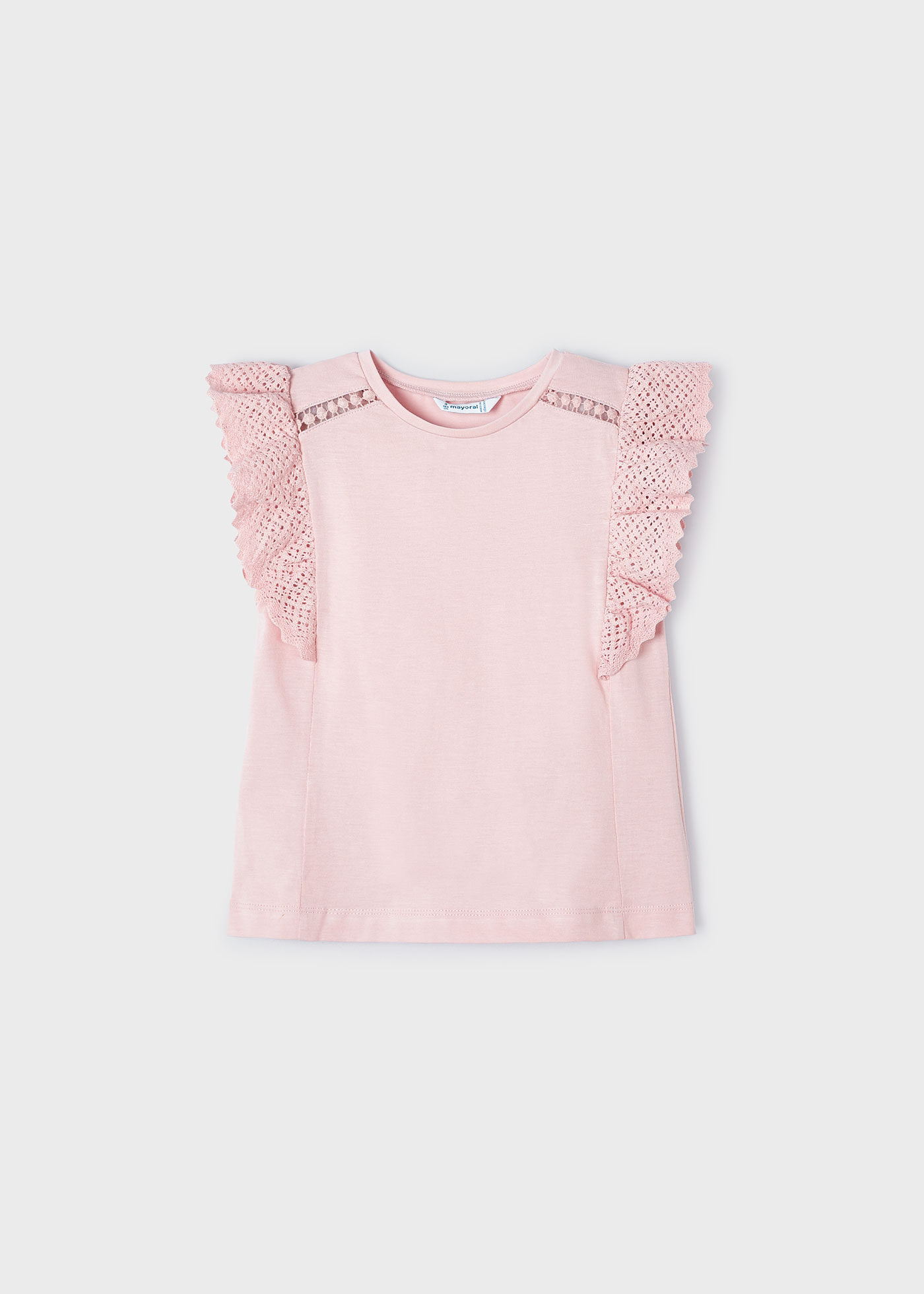 Camiseta de crochê Better Cotton para meninas