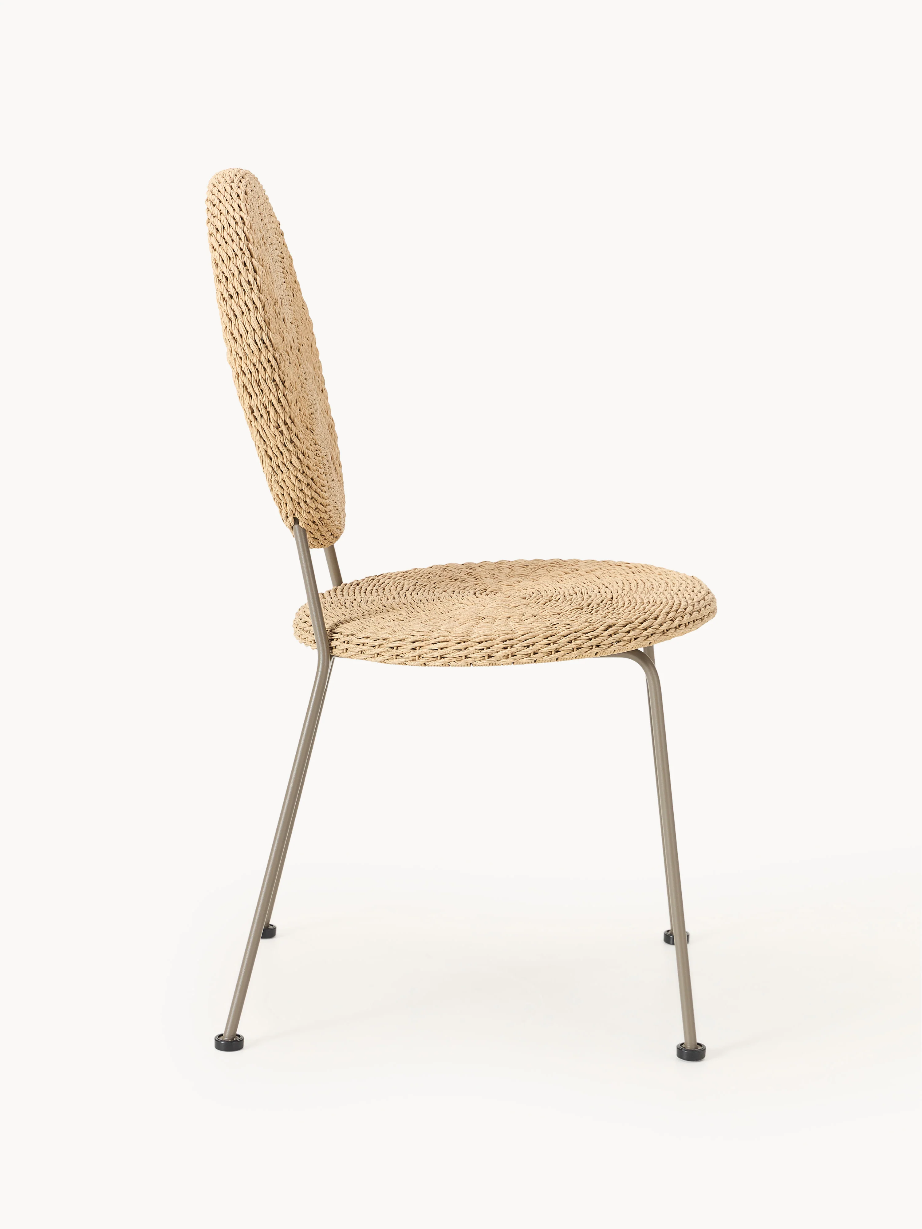 Tuinstoelen Spence van polyrotan, 2 stuks