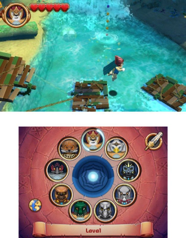 LEGO - Legenden van Chima: Laval's Reis - Nintendo 3DS Game