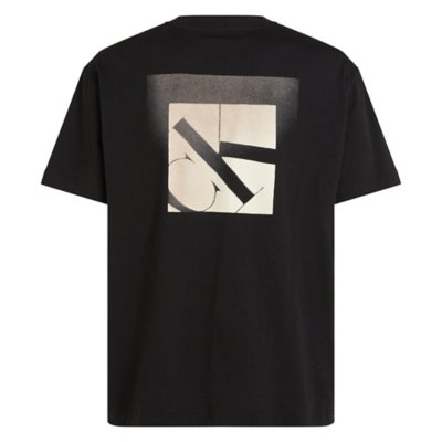 Tee-shirt à manches courtes homme Soft Layered Monogram CALVIN KLEIN