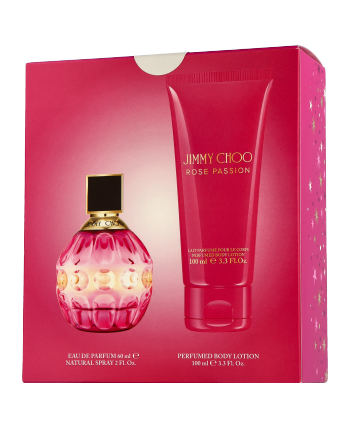 Jimmy Choo Rose Passion Set mit Body Lotion 60ml-100ml