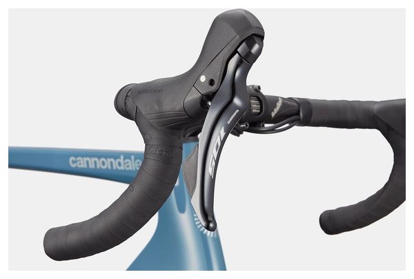 Vélo de Route Cannondale SuperSix Evo 4 Shimano 105 12V 700 mm Bleu Storm Cloud