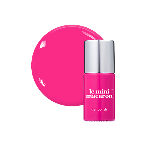 Le Mini Macaron Gel Polish, Pink Orchid