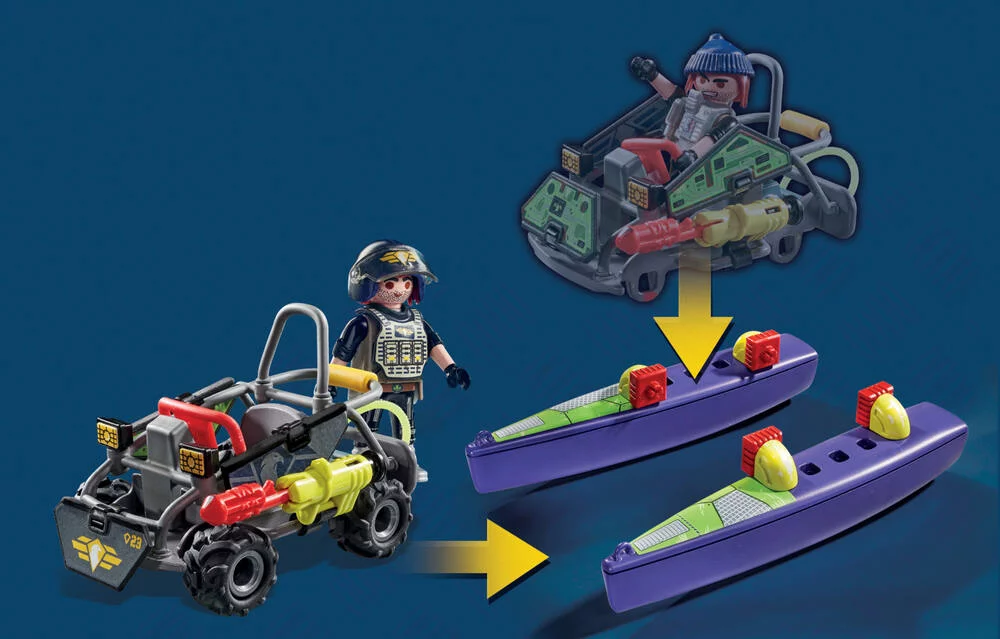 QUAD TRANSFORMABLE DE BANDIT - 71147