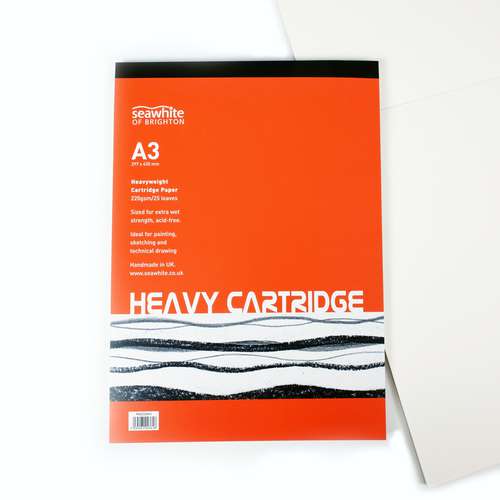 Seawhite of Brighton Zeichenblock „Heavyweight“, 220 g/qm