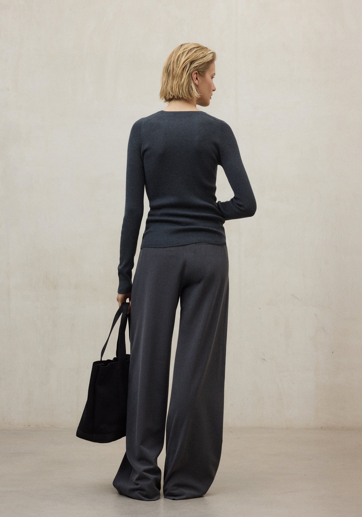 Ecoalf Wollpullover Lily Knit Storm Blue