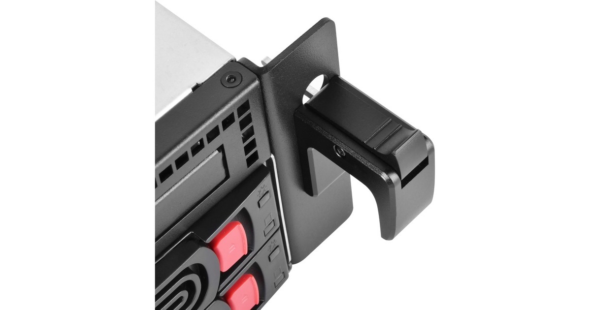 SilverStoneRM21-308 rack behuizing  (Zwart | 1x USB-A 2.0 | 1x USB-A 3.2 (5 Gbit/s))