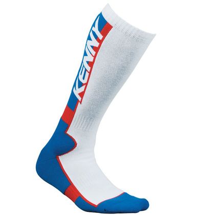 Chaussettes MX Kenny MX TECH - Bleu / Blanc