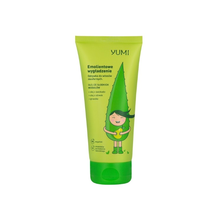 Yumi Emollient smoothing Conditioner voor weerbarstig haar Peer 200 ml(31-01-2026)