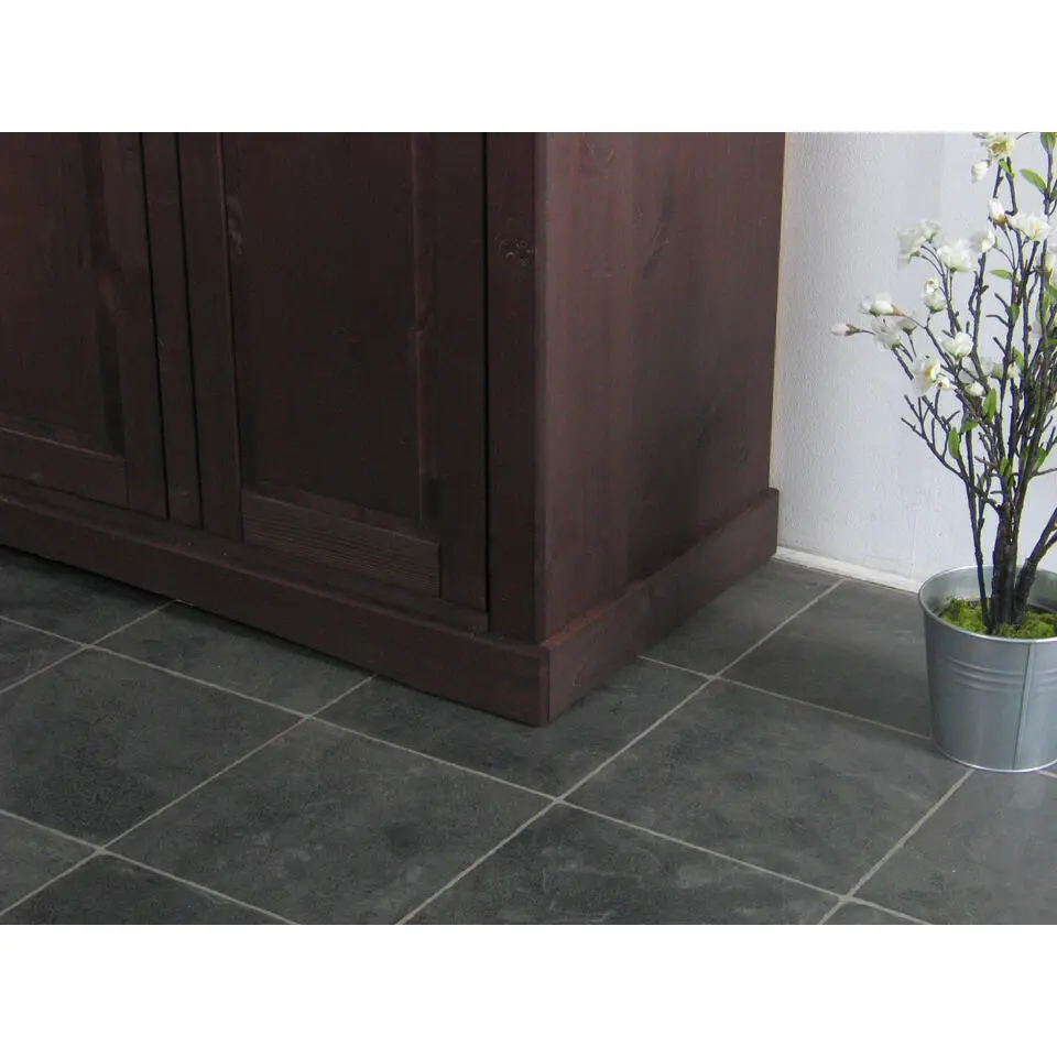 Hioshop Bruine 3-deurs kledingkast Rico