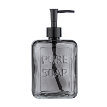 Wenko zeepdispenser Pure Soap grijs