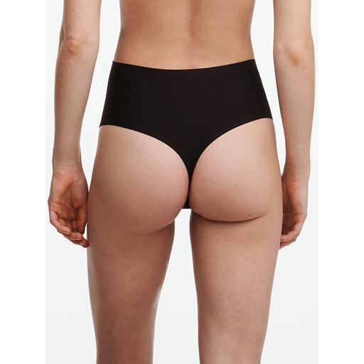 Chantelle Softstretch Højtaljede String Trusser, Black