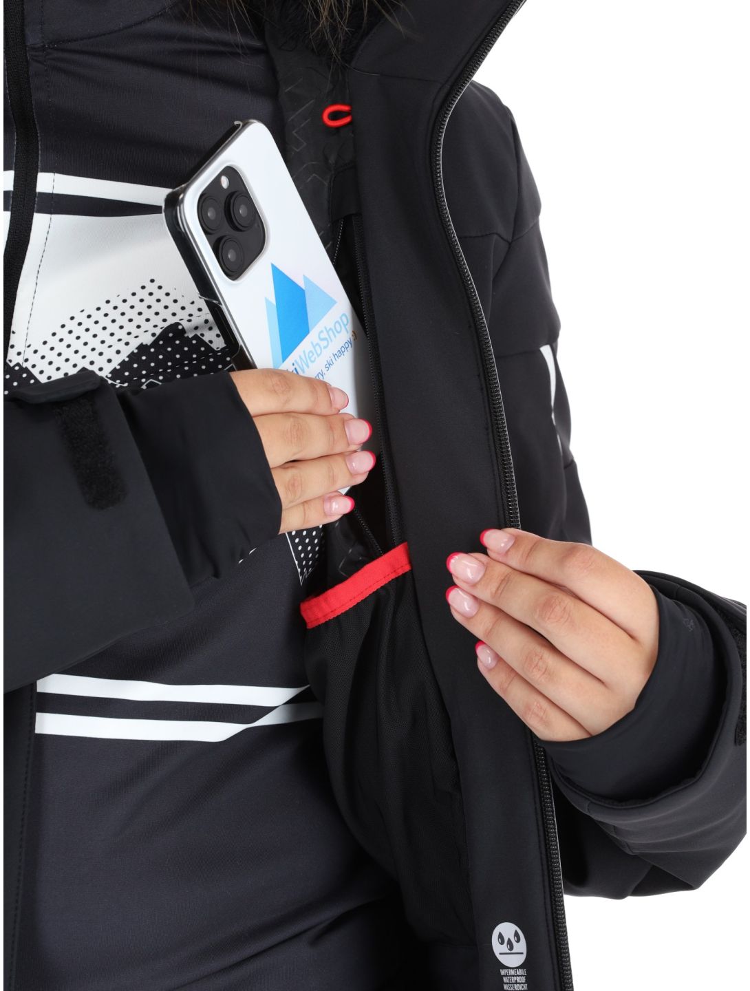 34W4536 ski-jas dames