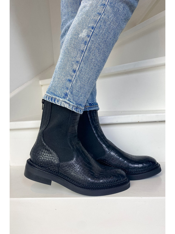 Semerdjian - Bottines E320E4 Cocco Nero