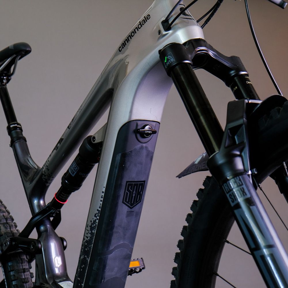 Unleazhed Unscratch Frame Rahmenschutzfolie - E-Bike Sons of Battery Black Glossy kaufen | Bike-Discount