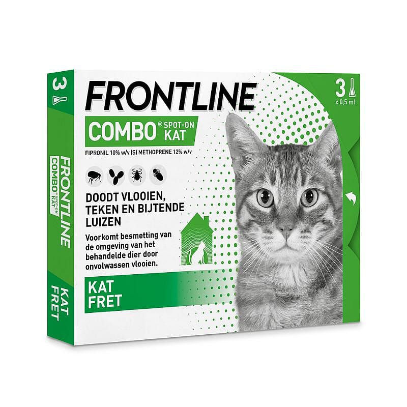 Frontline Combo Kat 3 pipetten