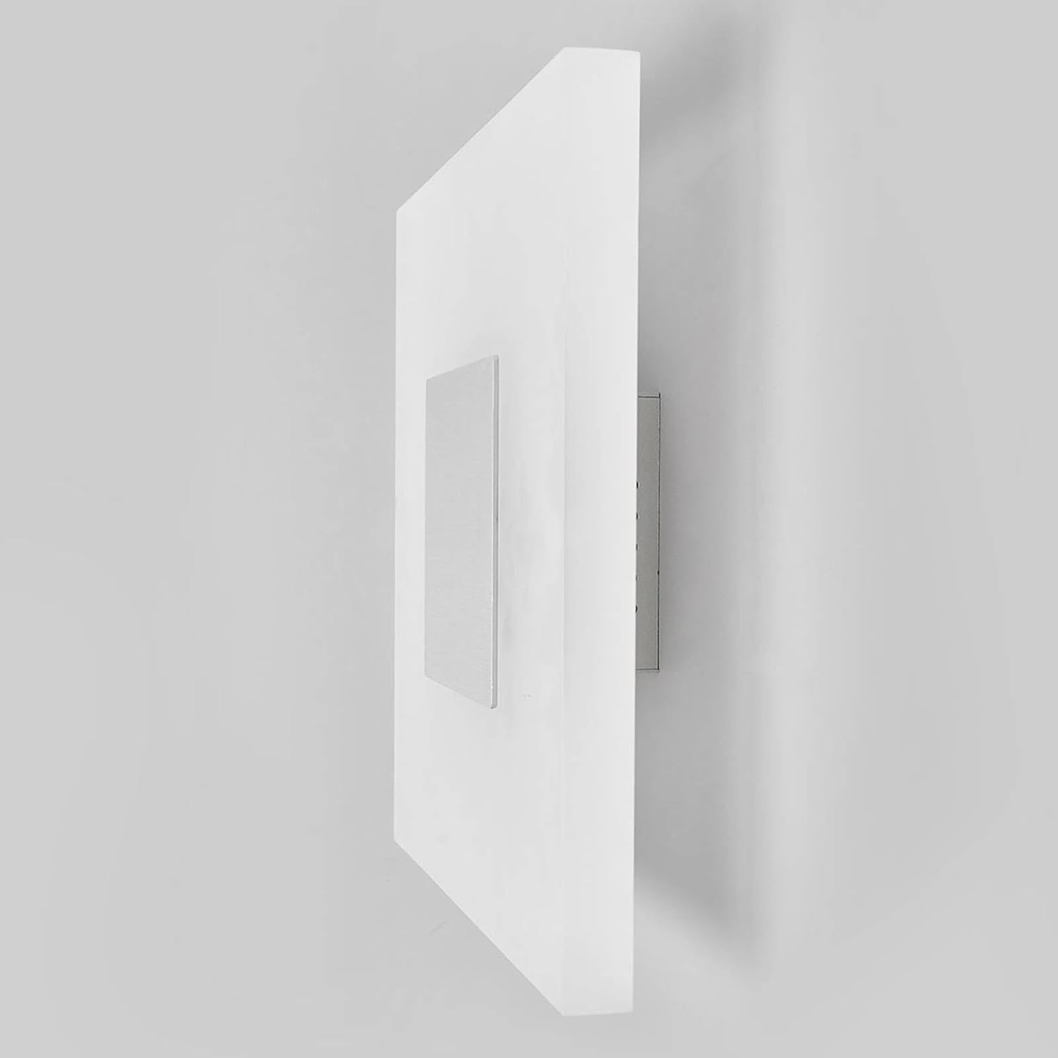 Lucande LED Wandleuchte, Wandlampe Innen Berlind (Modern) in Weiß (1 flammig) - Wandstrahler Wandbeleuchtung Schlafzimmer/Wohnzimmer Wohnzimmerleuchte