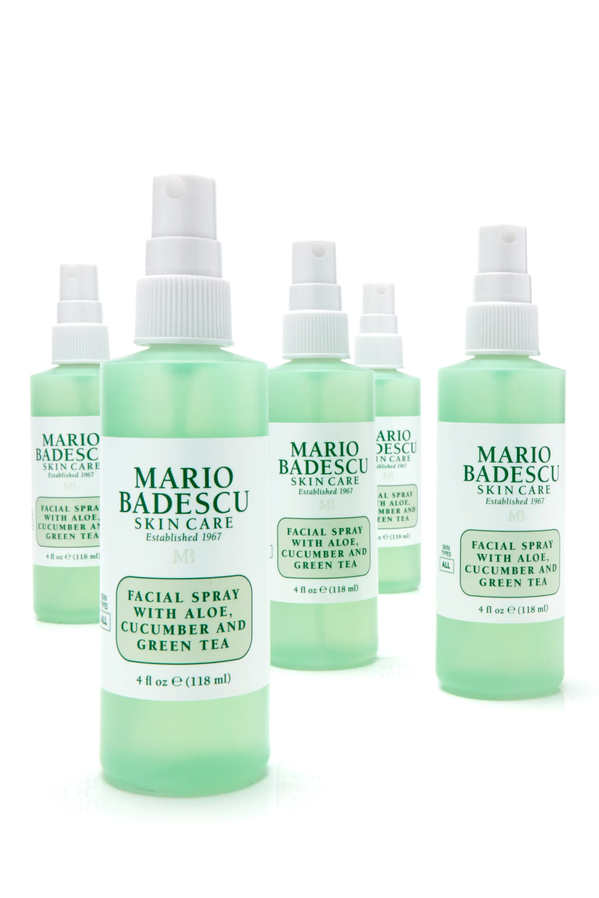 Mario Badescu Spray visage anti-fatigue aloe vera concombre et thé vert-118 ml