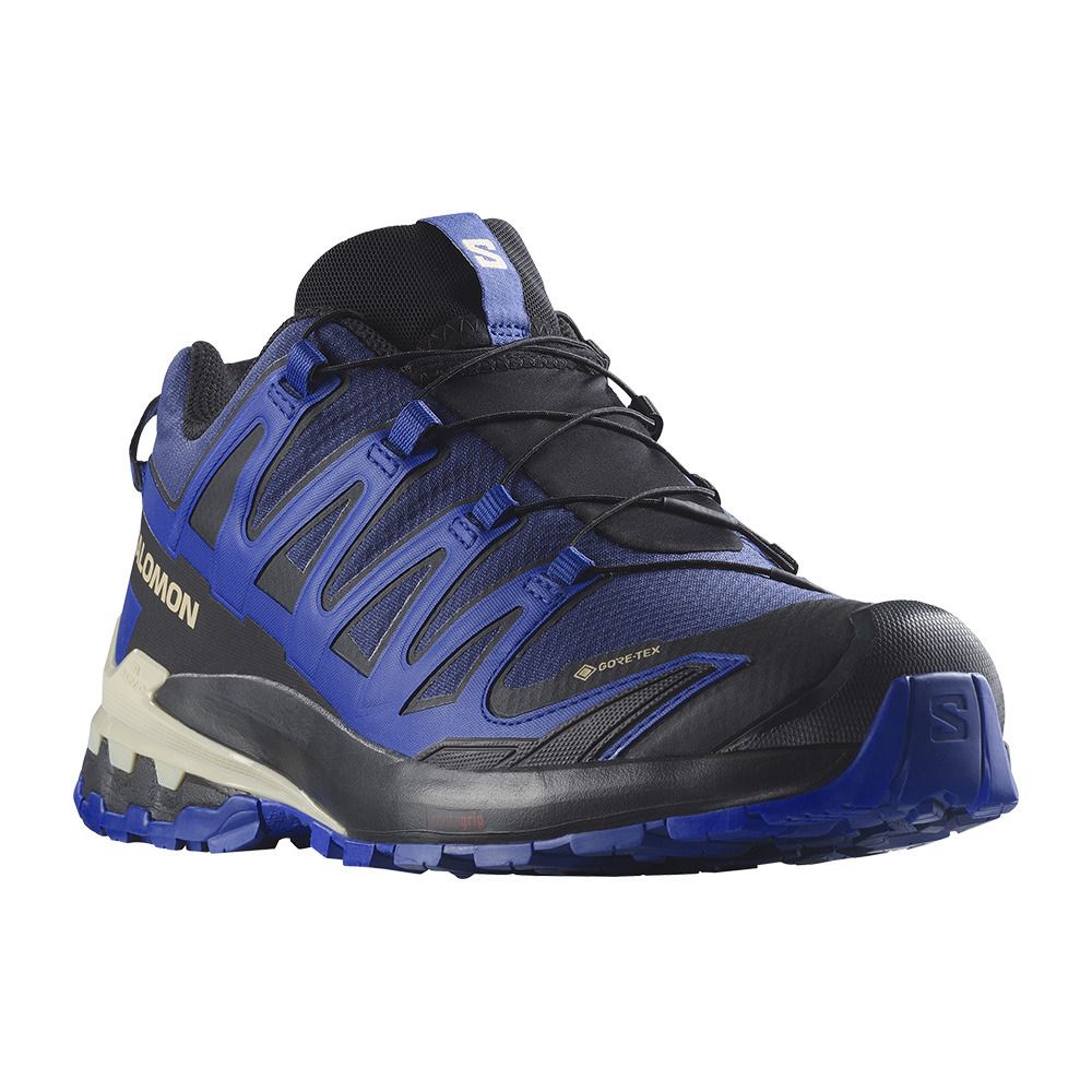 Salomon XA PRO 3D V9 GTX - Chaussures trail Homme blue print/surf the web/lapis blue