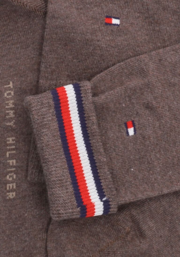 TOMMY HILFIGER bruine tommy hilfiger sokken th men sock classic