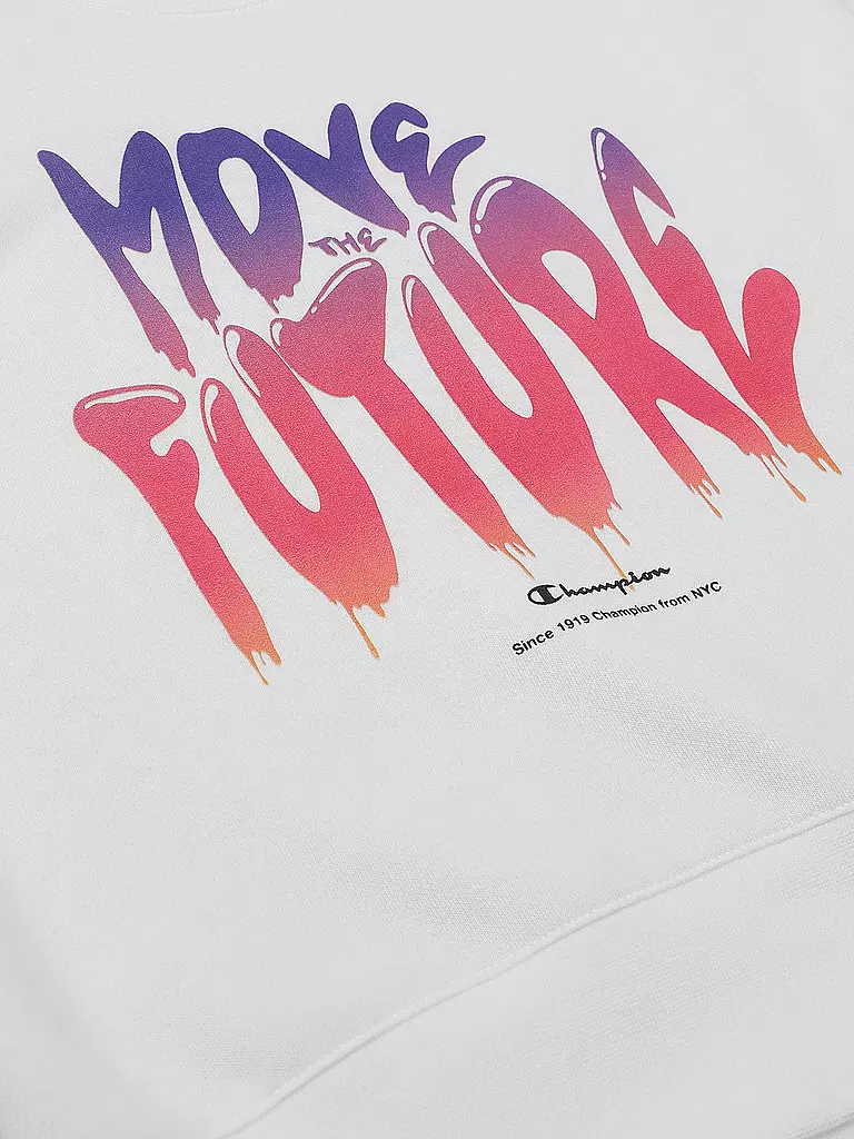 CHAMPION Mädchen Sweater und Jogginghose creme