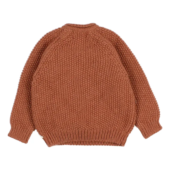 Búho Pull Boutonné | Caramel