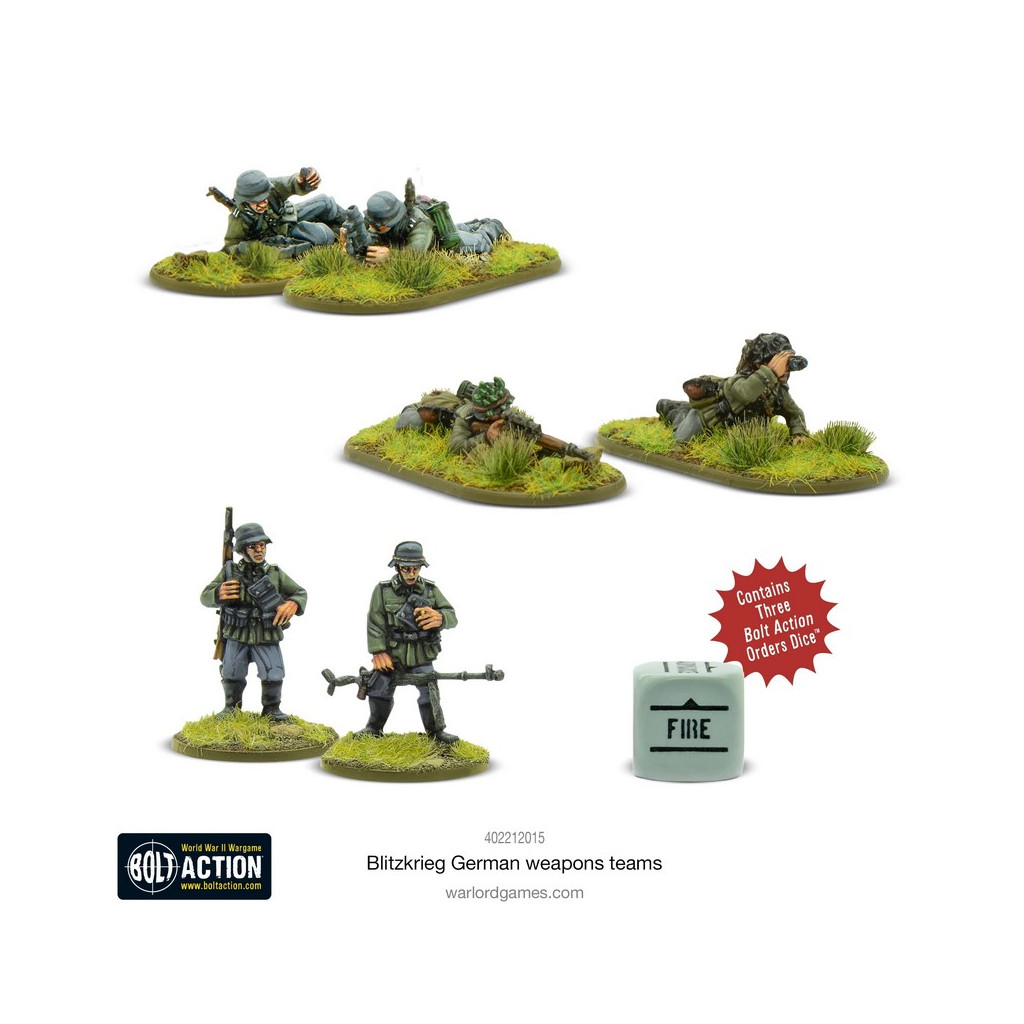 Bolt Action - Blitzkrieg German Weapons Teams