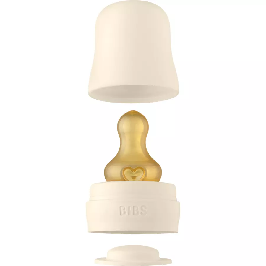 BIBS® Flaschenset Slow Flow, Ivory