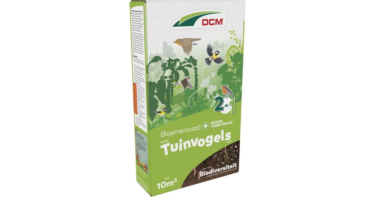 DCMBloemenmengsel Tuinvogels 0,530 kg zaden  (Tot 10 m²)