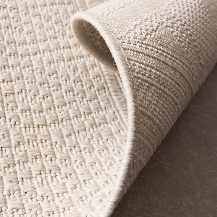 In- & Outdoorkleed - Dunes Geo Creme