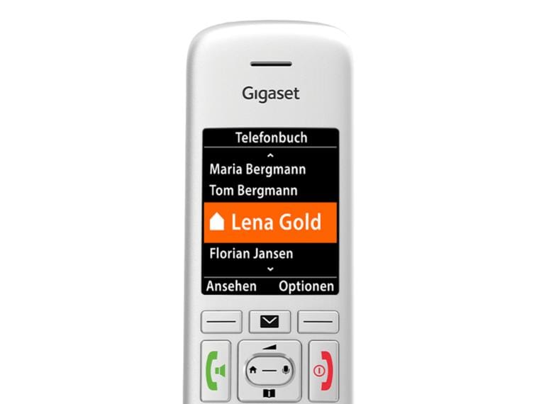 Gigaset Mobilteil E390 HX CAT-iq Das Mehr-Generationen-Telefon für alle Router mit DECT-Basis