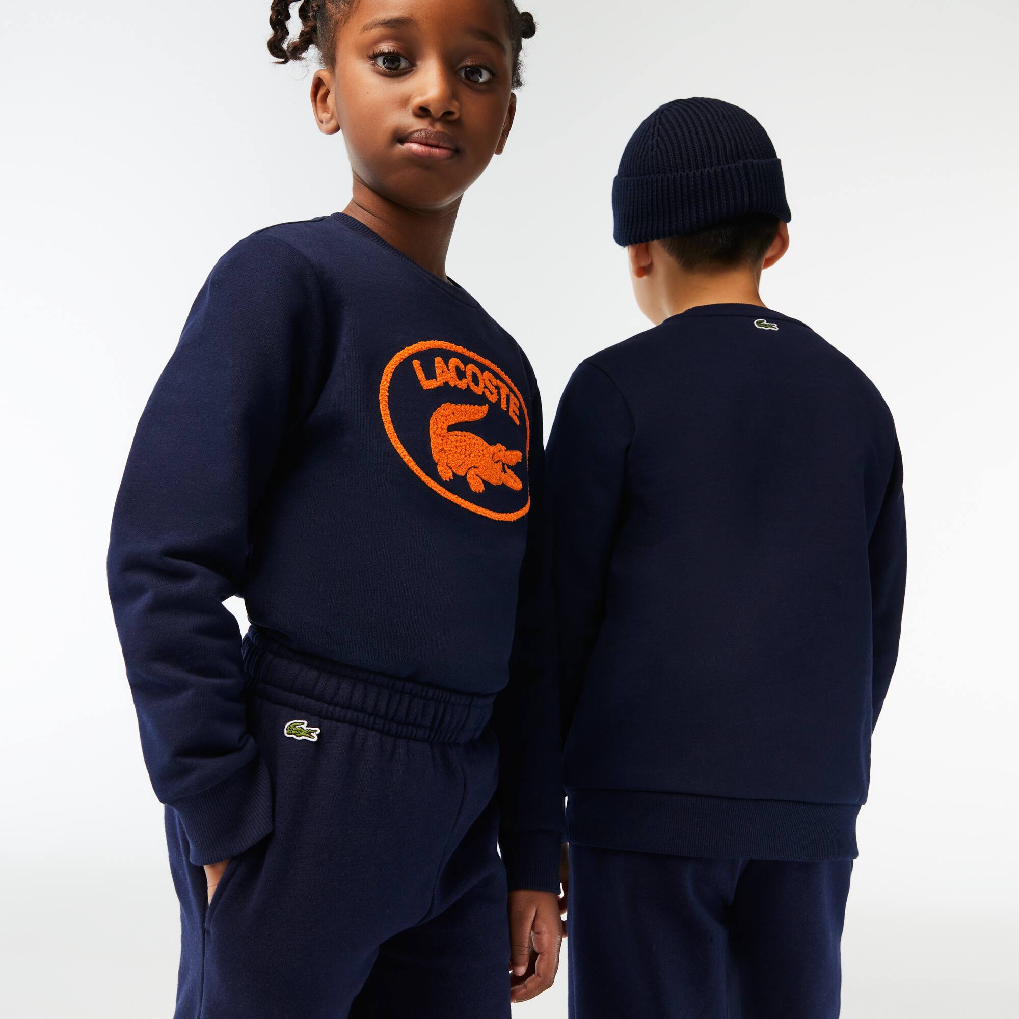 Kinder LACOSTE Trainingshose mit Colourblock Hosen - Blau - Lacoste - Kinder