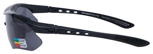 Lunettes de soleil de sport polarisées UV400 Protection Outdoor - noir