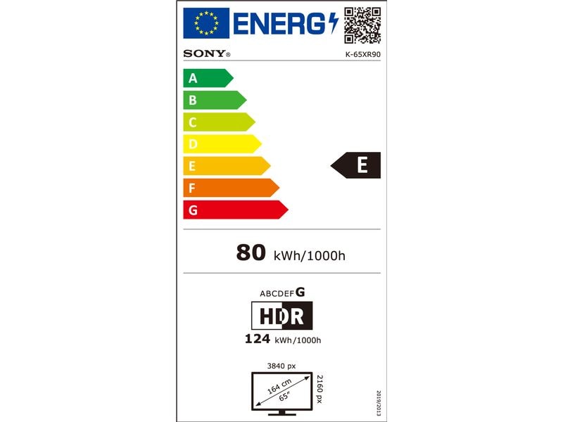 Sony TV K-65XR90P 65