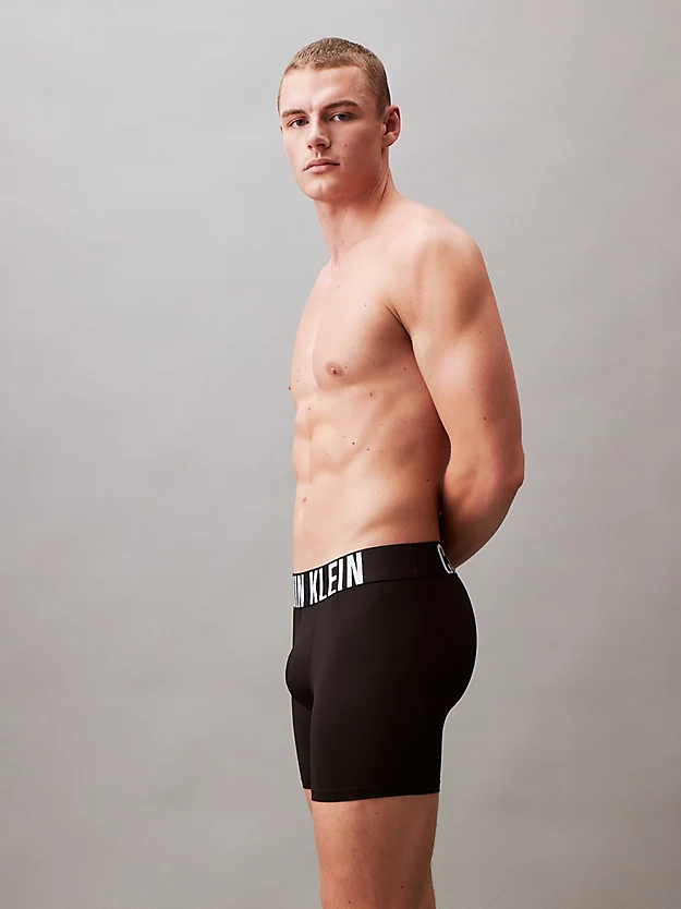 Pacote com 3 Cuecas Boxer Longas - Intense Power