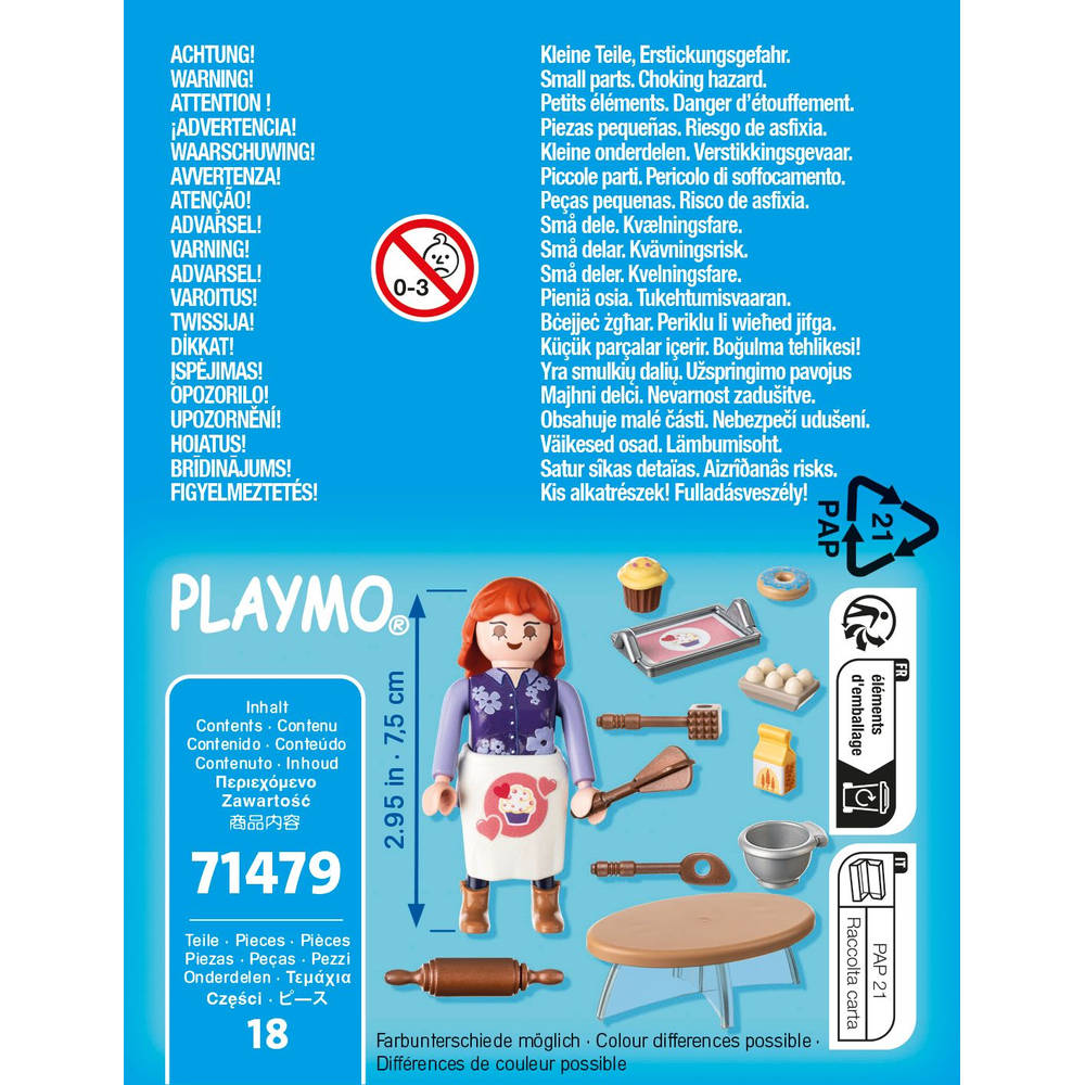 PLAYMOBIL SpecialPLUS banketbakker 71479
