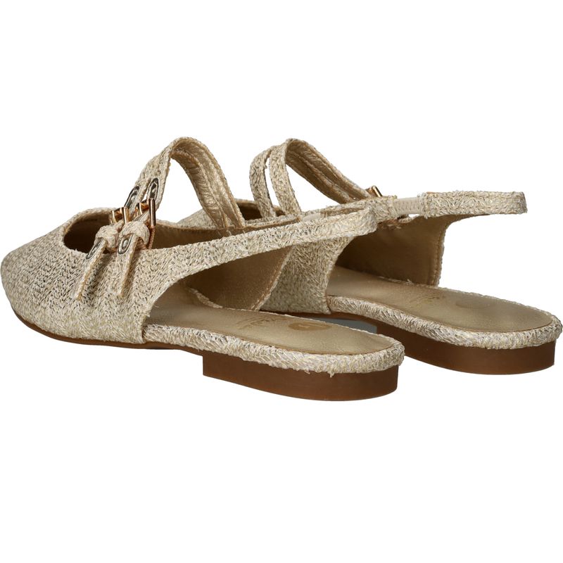 La Strada Slingbacks Goud
