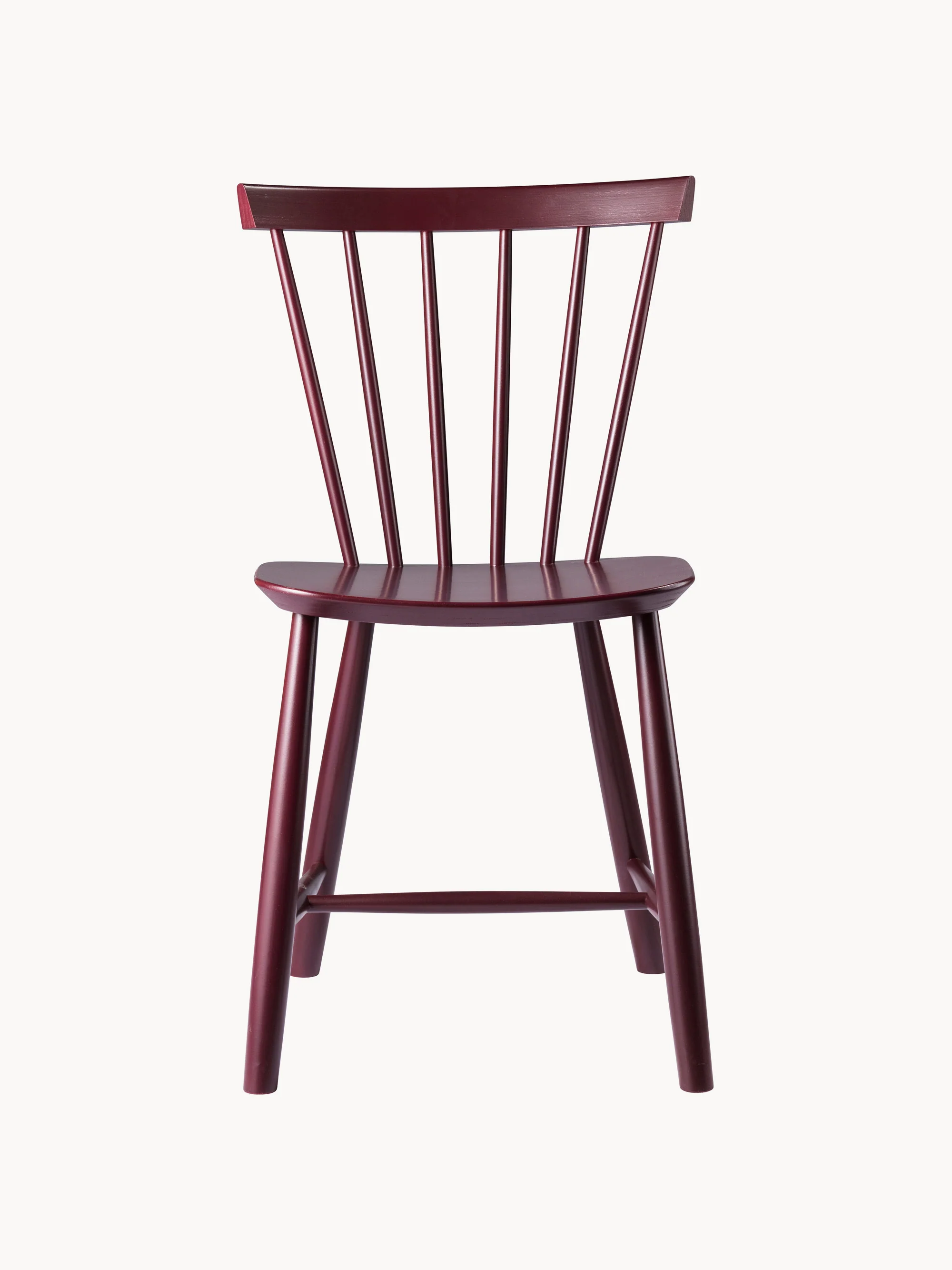J46 - stoelen - 2 stuks - zwartrood - Nordic Swan Ecolabel