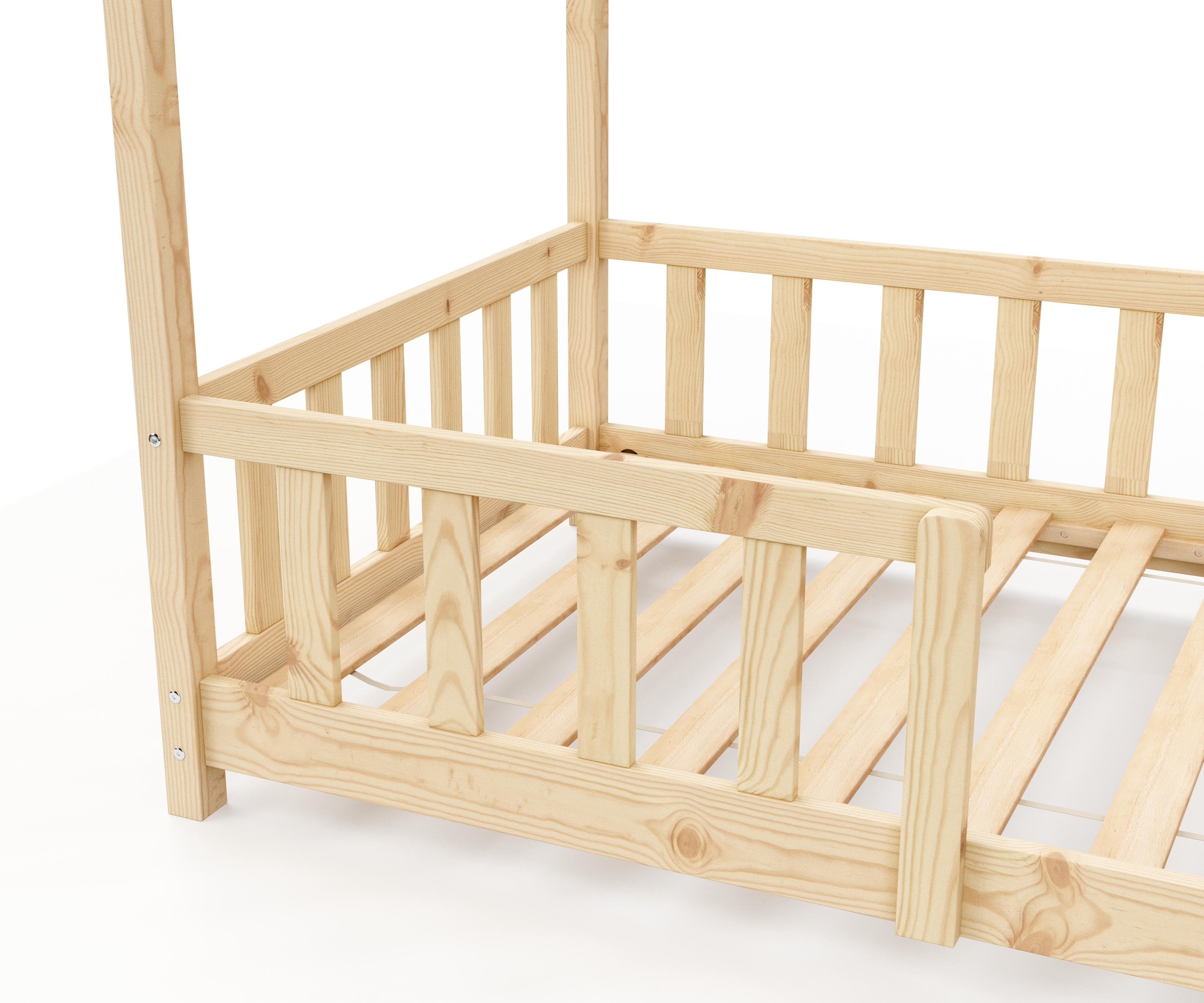 Kinderbett MAISON 90 x 200 cm natur