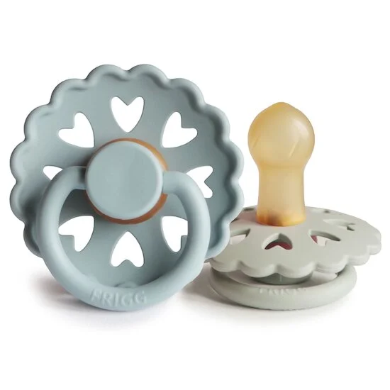 Lot de 2 sucettes Fairytale Latex   Stone Blue        de               Frigg