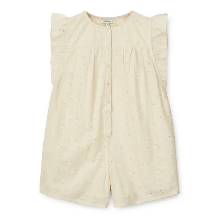Liewood Combishort Holmfrid Broderie Anglaise | Ecru